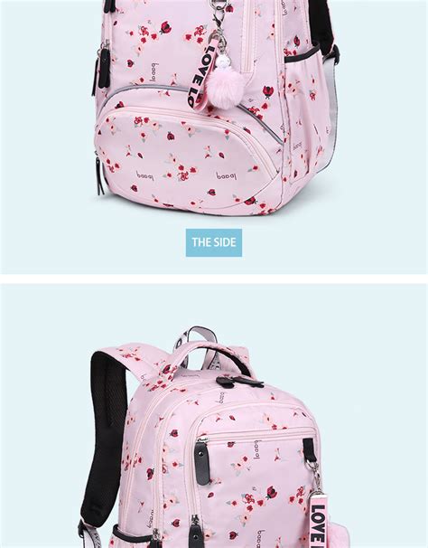 Nouvelle Fleur New Large Schoolbag Cute Student School Backpack