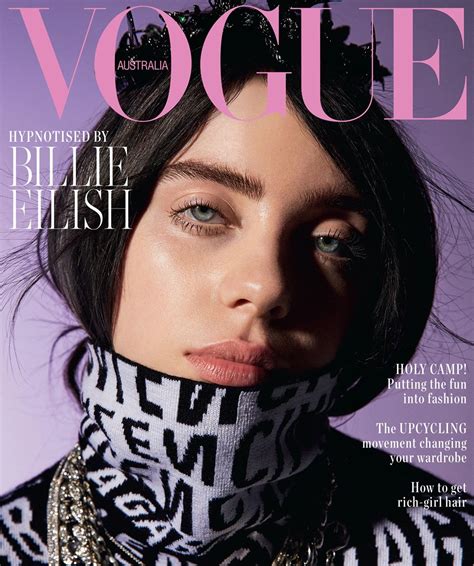 Billie Eilish In Vogue Magazine Australia July Hawtcelebs