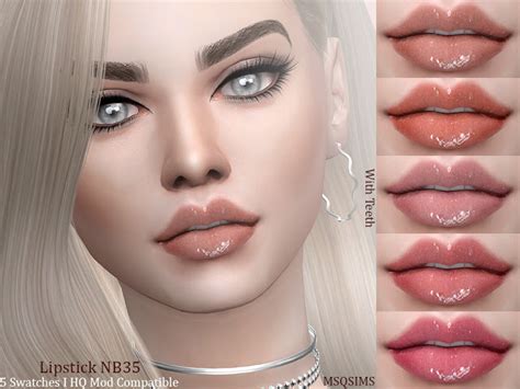 Lipstick Nb35 At Msq Sims Sims 4 Updates