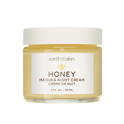 Earth To Skin Honey Manuka Calming Night Cream 4 Oz