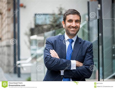 Confident Businessman Stock Image Image Of Leader Posing 60775933