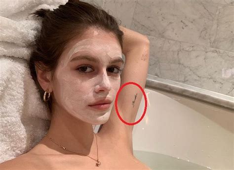 Check spelling or type a new query. Kaia Gerber's 5 Tattoos & Their Meanings - Body Art Guru