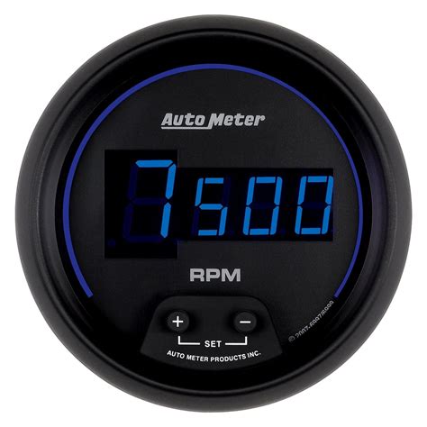 Auto Meter Cobalt Digital Series 3 38 In Dash Tachometer Gauge 0