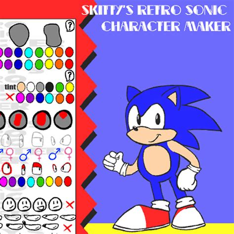 Retro Sonic Character Maker