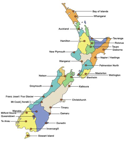 Map Of New Zealand Map Of New Zealand New Zealand Flag Teaching