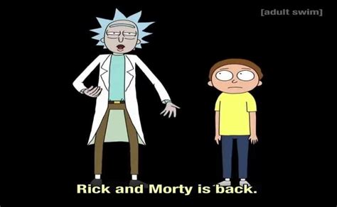 Anuncio Temporada 4 Rick Y Morty Videos Y Trailers En Ecartelera