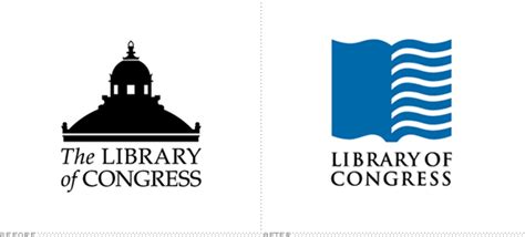Brand New The Library Of Congress Gets Its Wings