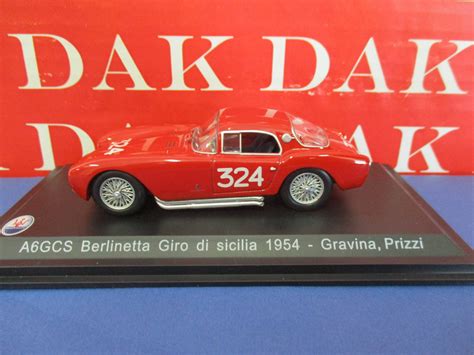 Die Cast 1 43 Maserati A6gcs Berlinetta Giro Di Sicilia 1954 Dak Mantova Sas