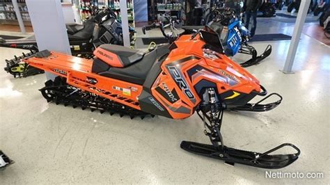 polaris axys 800 h o pro rmk 155 orange burst idd 800 cm³ 2018 oulu snow mobile nettimoto