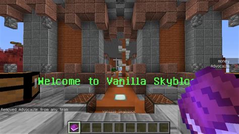 Minecraft Vanilla Skyblock Datapack For Multiplayer Servers Youtube