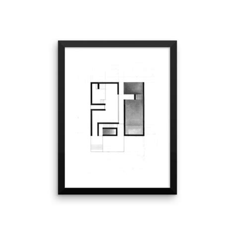 Reinterpret Muller House - VII | Framed artwork, Modern artwork, House