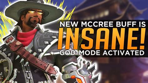 Overwatch New Mccree Buff Is Insane God Mode Activated Youtube
