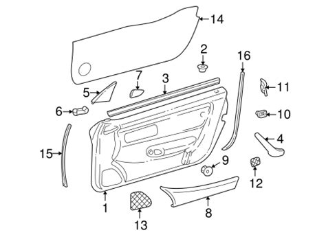 Find great deals on ebay for 1999 mercedes slk230 parts. Interior Trim - Door for 1999 Mercedes-Benz SLK 230 | OEM Vehicle Parts