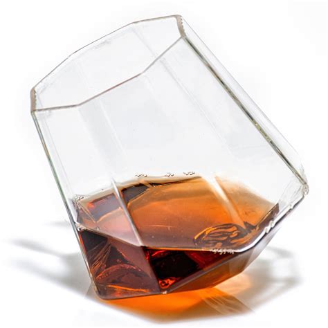 Whiskey Glasses Diamond Shaped Set Of Two Rocks Glasses Etsy Whiskey Glasses Bourbon