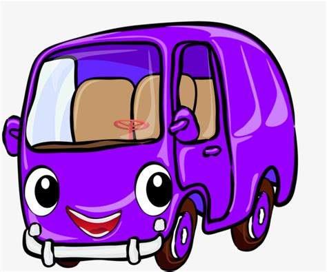 Purple Car Car Clipart Car Cartoon Png Image And