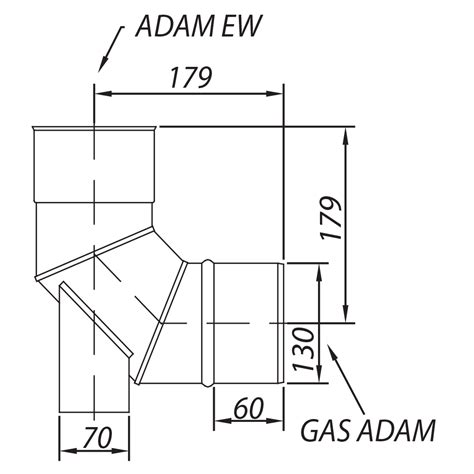 ADAM GAS EW Kolano Z Podparciem 130 Kratki