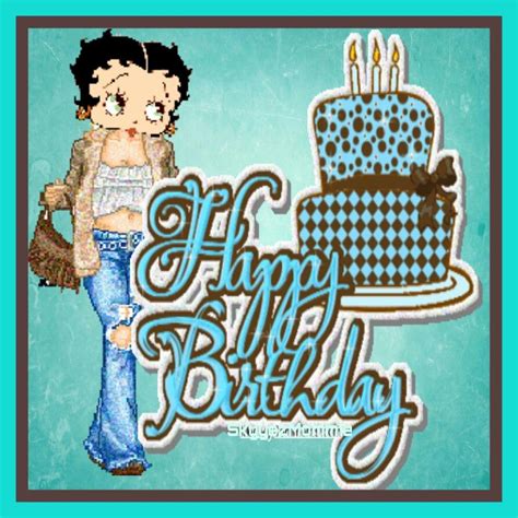 Happy Birthday Betty Boop Sunday Morning Wishes