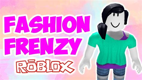Virei Modelo Roblox Fashion Frenzy Youtube
