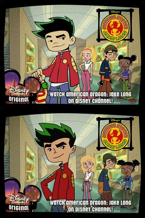 American Dragon Jake Long ~ Before And After Dragão Ocidental