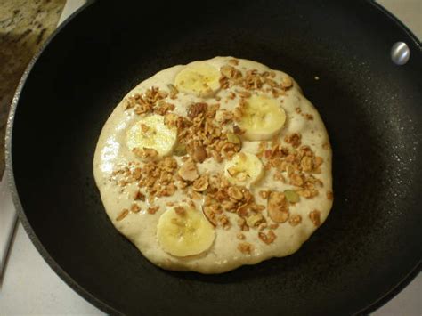 Banana Granola Pancakes Everything Is Homemade