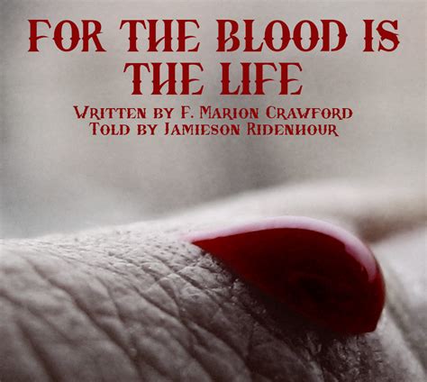 For The Blood Is The Life Uncanny Collective