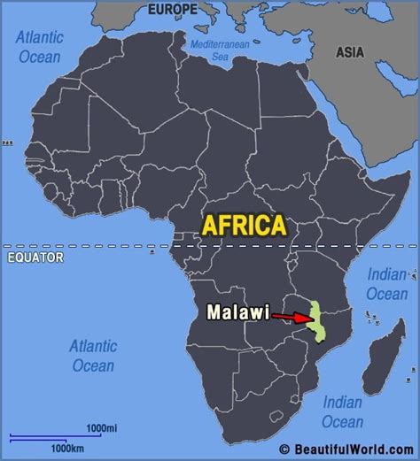 Malawi Africa Map Facts And Information Beautiful World Travel Guide