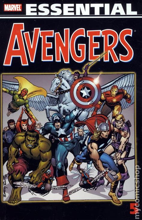 Essential Avengers Tpb 2005 2010 Marvel 2nd Edition Comic Books