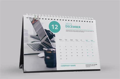 Desk Calendar 2019 On Behance