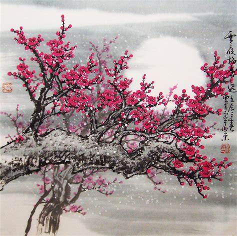 Chinese Artwork Original Painting Oriental Art Chinese Art Lovely