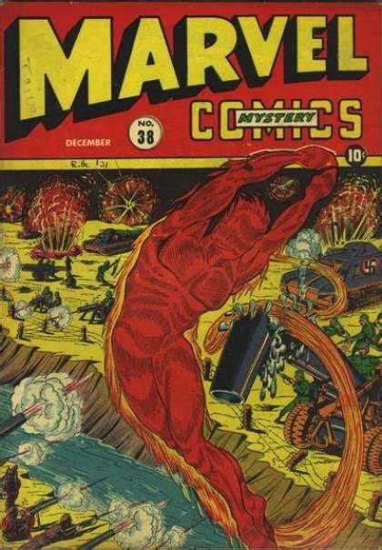 The Human Torch Jim Hammond Comics Classic Comic Books Marvel