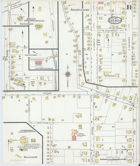 Image 11 Of Sanborn Fire Insurance Map From Eufaula Barbour County