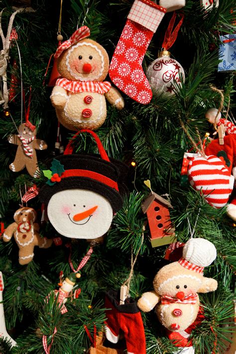 Decorations On Christmas Tree Free Stock Photo Public Domain Pictures