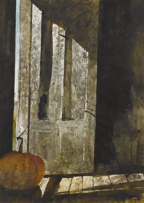 Andrew Newell Wyeth 1917 — 2009 Usa Back Entry 1971 Watercolor On