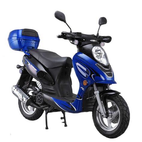 Check out the the bms® enduro 250crp dual sport 5 speed manual dirt bike! Vitacci Challenger 50cc Scooter