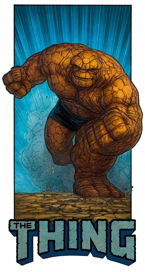 The Thing Fantastic Four Marvel Marvel Comics Art Comic Book
