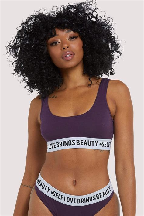 Self Love Purple Crop Topn Playful Promises