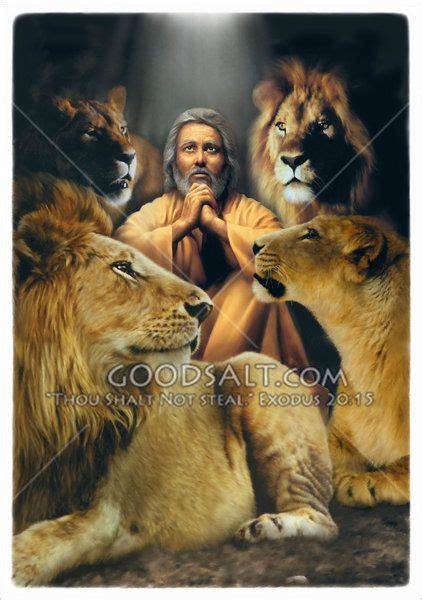 Daniel Praying In The Lions Den Bible Pictures Bible Art Biblical Art