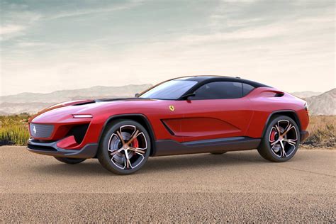 The Ferrari Gt Cross Concept Integrates The Companys Racing Dna With