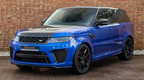 2019 Range Rover Sport 50 Svr Velocity Blue Walkaround And Interior