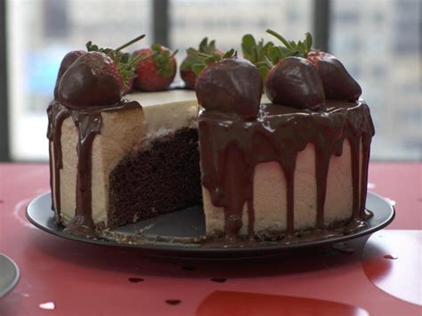 Chocolate Covered Strawberry Cheesecake Recipe Food Network Kitchen