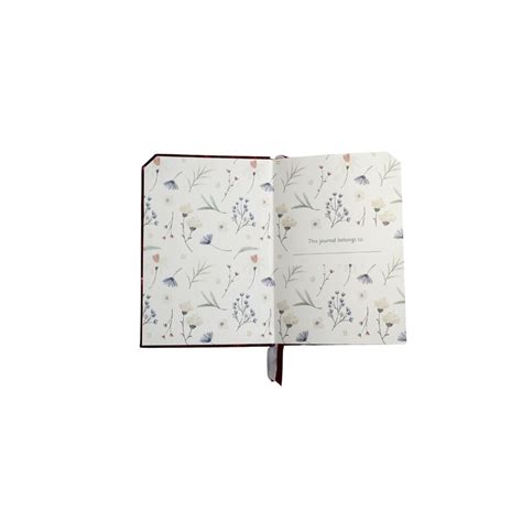 Sustainable A5 Floral Journal Multicolor Floral Print NORDIINA