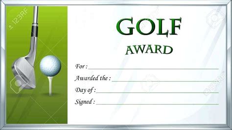 You can then print using your own personal printer. Golf Lesson Certificate Pdf : Free Gift Certificate ...