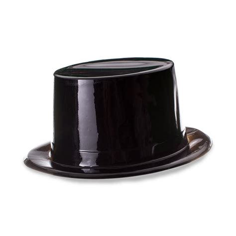 Black Plastic Top Hat New Years Eve Holidays And Events