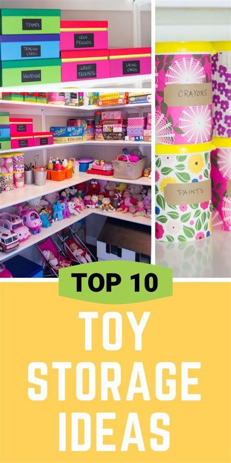 My Top 10 Easy Diy Toy Storage Ideas Toy Storage Diy Toy Storage