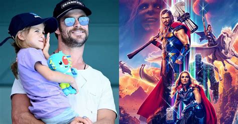 Chris Hemsworths Daughter Plays Gorrs Daughter In ‘thor Love And Thunder