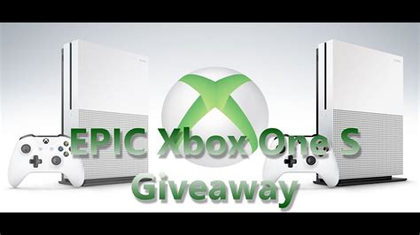 Epic Xbox One S 2tb Console Launch Edition Giveaway Youtube