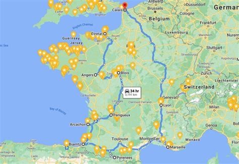 The Best France Road Trip Road With The Flo