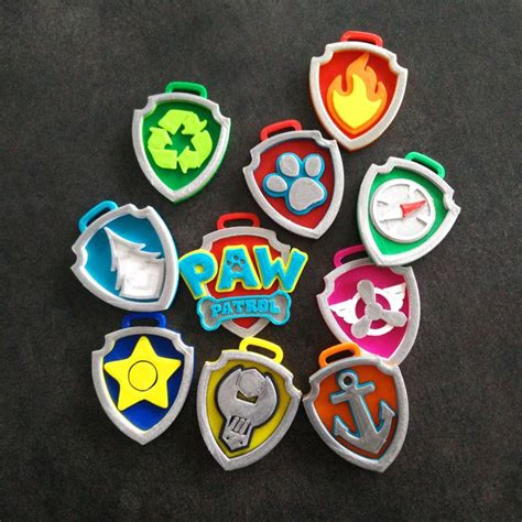 Paw Patrol Rocky Badge Perfect For Paw Patrol Pup Tag Paw Etsy Ireland