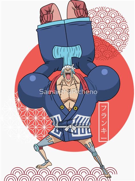 Franky Wano Sticker For Sale By SamanthaRicheno Redbubble