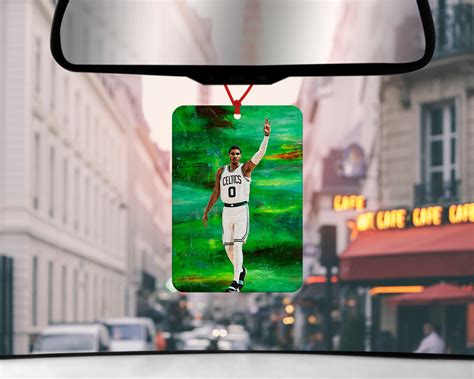 Jayson Tatum Inspired Car Air Freshener National Basketball Etsy